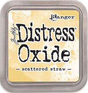 Scattered straw, Distress, oxide pad, Tim Holtz.